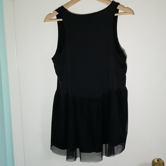 High low tank with tule detail - Picture 4 of 4